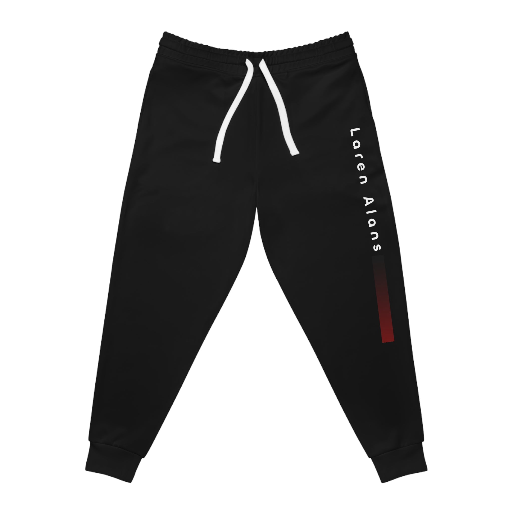 Black Athletic Joggers (AOP)