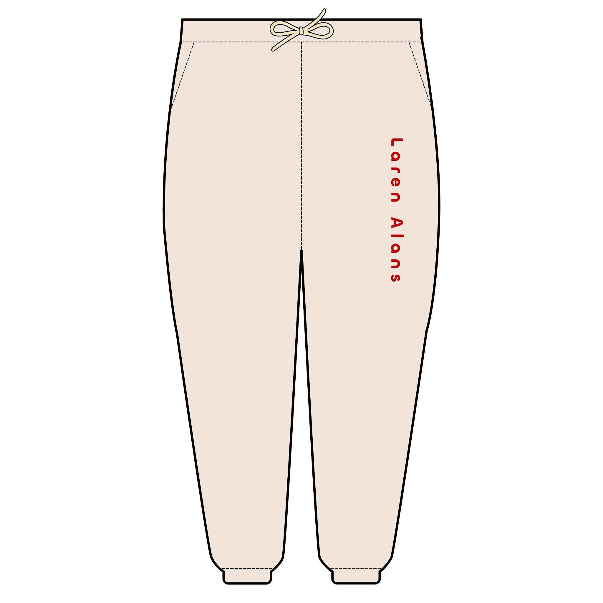 Unisex Garment-Dyed Lightweight Fleece Sweatpants