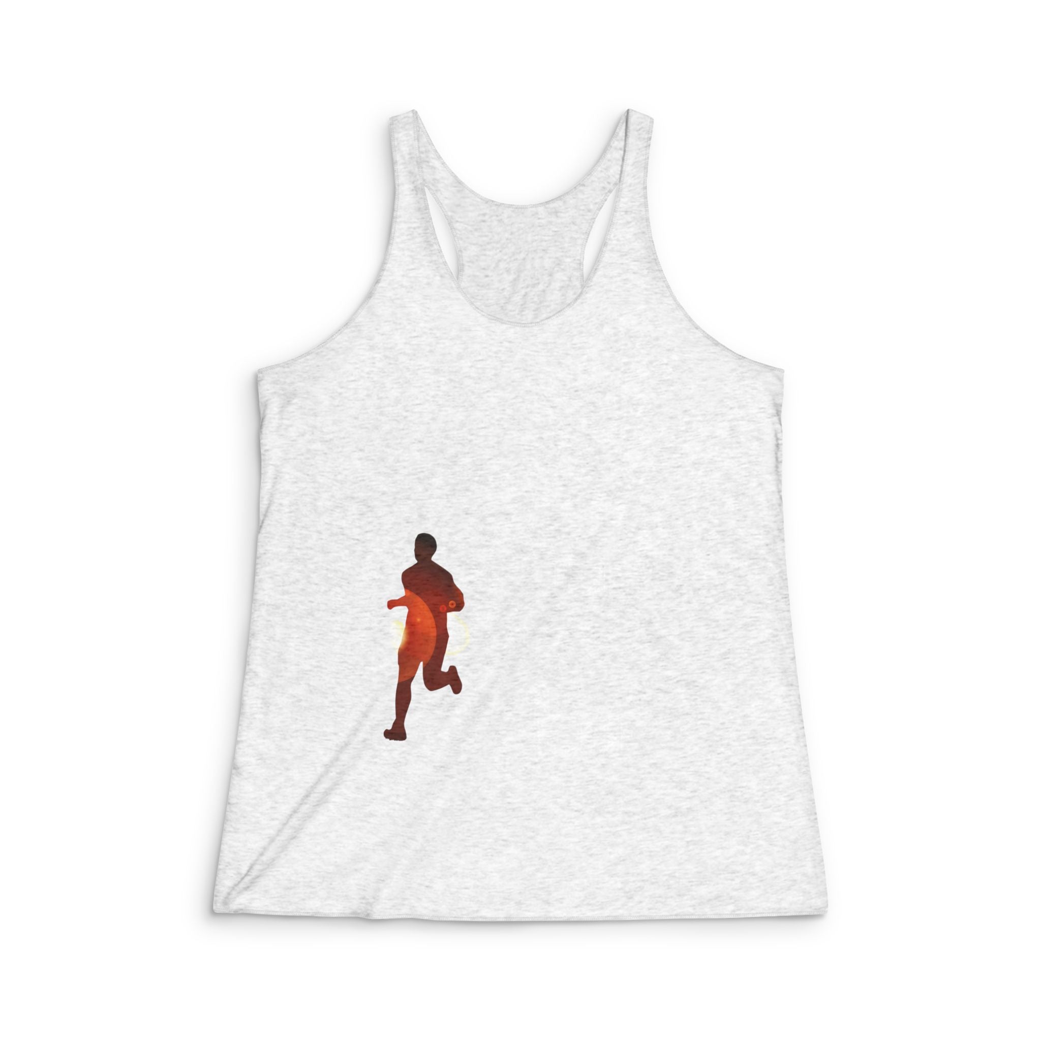 Women's Tank Top - Fitted Racerback Tank with Fine Quality Print - Gym or Out in Town Statement Piece