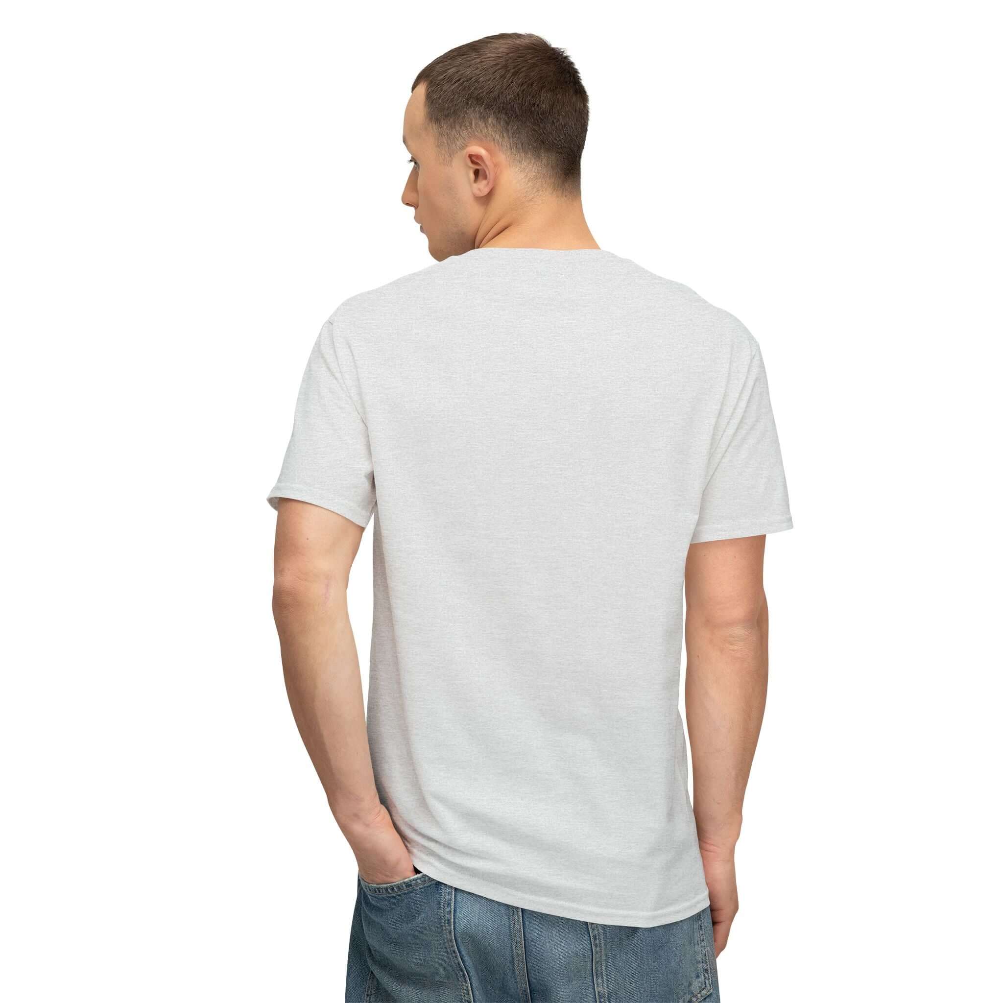 Cotton T-shirt with Clean Neckline