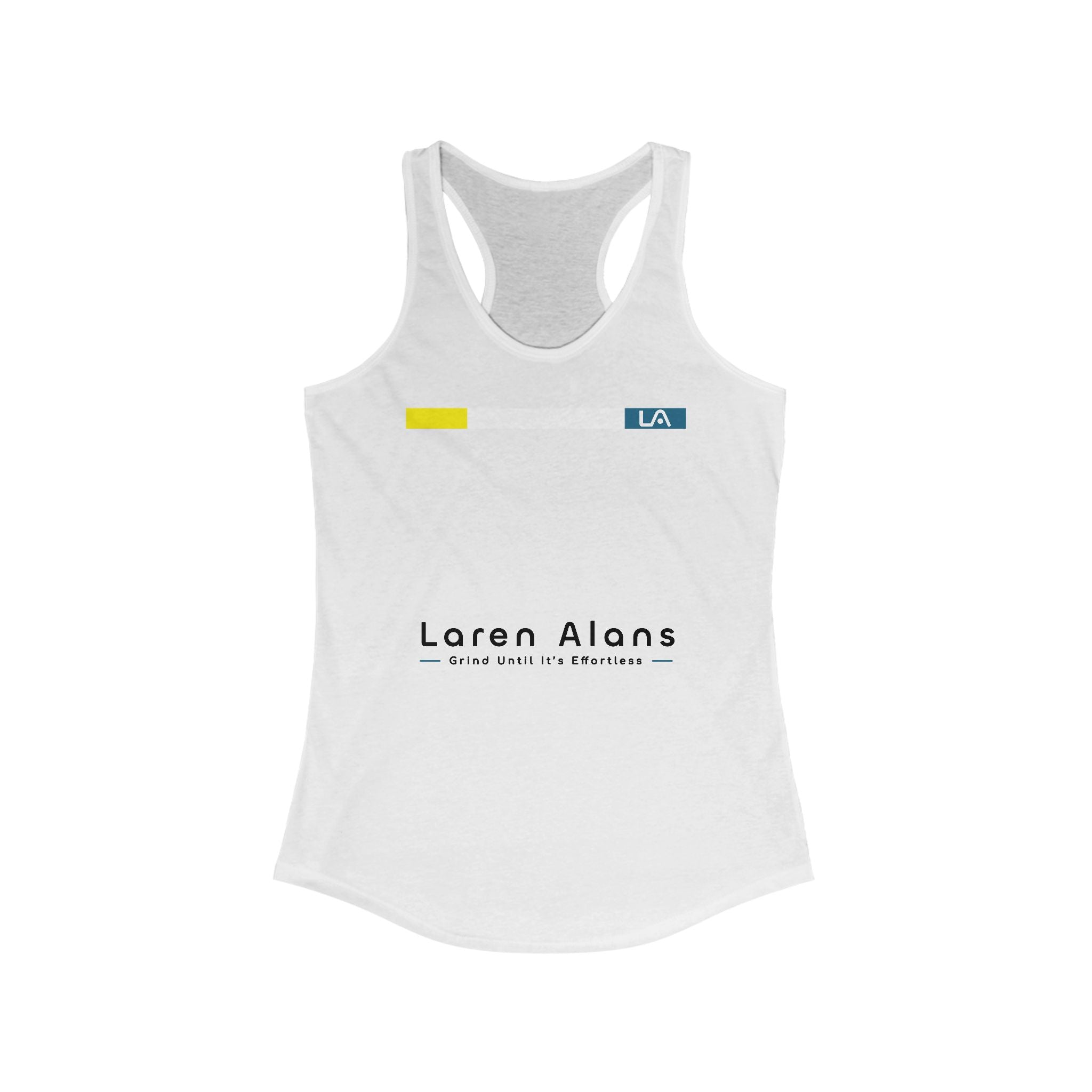 Women's Ideal Racerback Tank, Lightweight Comfort for Active Lifestyle, Sporty Scooped Neckline, Slim Fit Workout Top, Tear-Away Label for