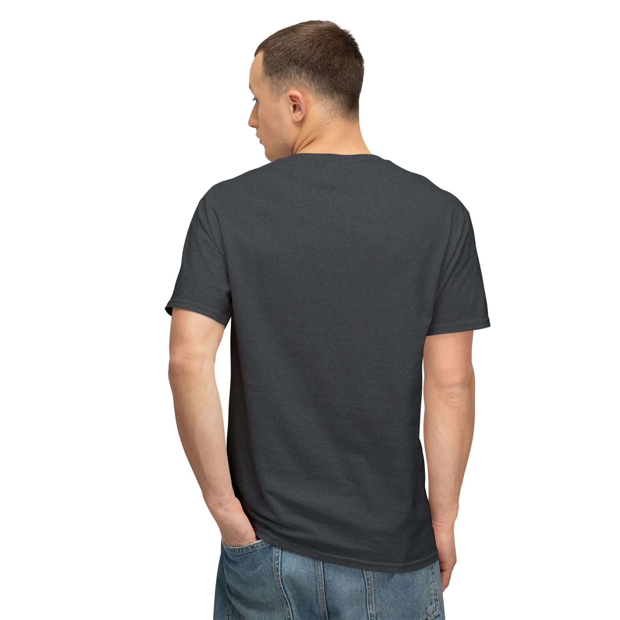 Cotton T-shirt with Clean Neckline